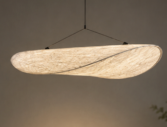 The Zephyr Floating Washi Pendant