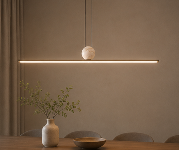 The Bonneville Marble Horizon Pendant