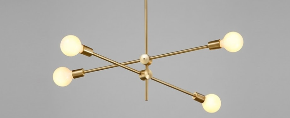 The Bonneville Articulating Axis Chandelier